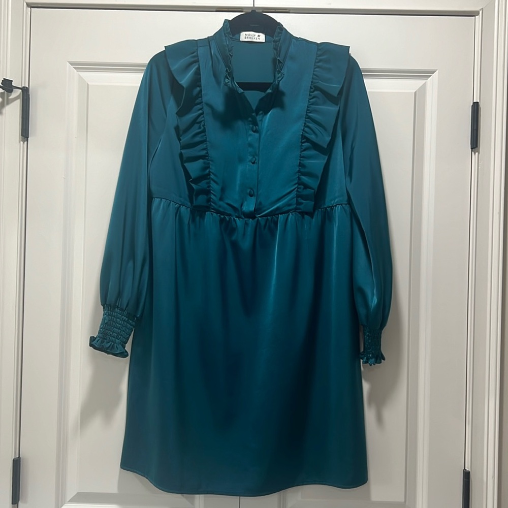 Molly Bracken•dress•green•size M